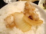 ご飯にのせて