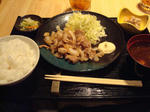 豚バラしょうが焼き