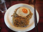 焼きそば月見