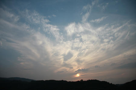 一応夕日・・・