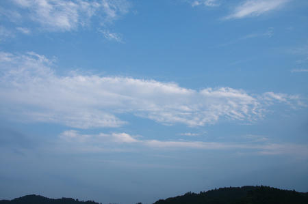 確か夕方に撮ったはず・・・