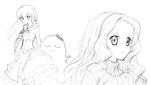 ラクガキ　ナナリーとC.C.