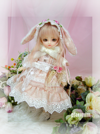 BABY うさみみヘッドドレス ピンク 美品】BABY うさくみゃちゃんの