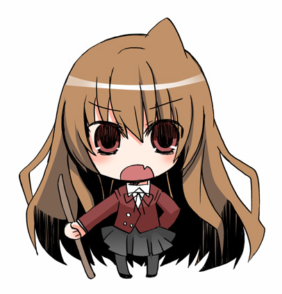 逢坂大河のイラスト