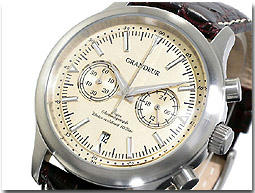 グランドール GRANDEUR 腕時計 クロノグラフ メンズ OSC046W1 