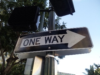 ONE WAY