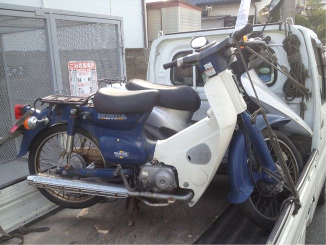 C50 ホンダ スーパーカブ バイク原付の廃車回収 引取 完全無料です Rebike リバイク