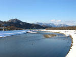 冬の桧木内川