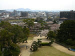 天守閣からの風景（岡山城）