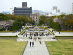 広島平和記念資料館からの風景
