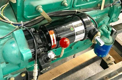 spring starter motor