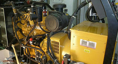 Spring starter moter for marine