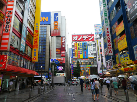 雨の聖地巡礼