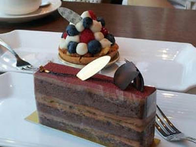 京都グランビアホテルのケーキ