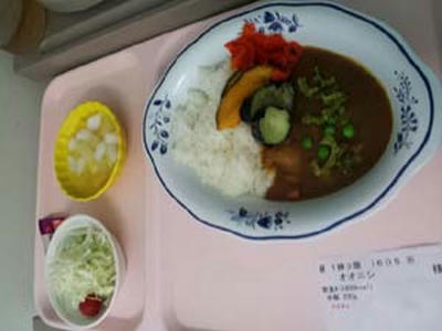 病院最後の食事