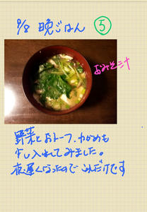 9/8　回復食　夜
