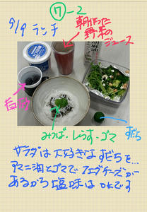9/9　回復食　昼