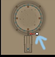 観客席?