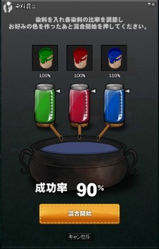混合画面