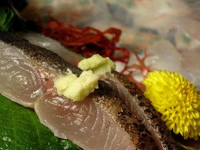 sawara sashimi