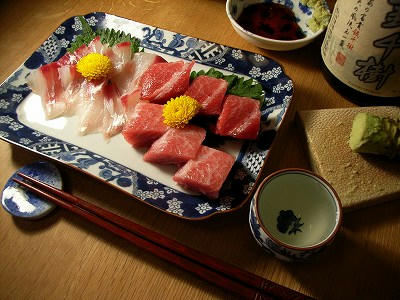 刺身黑鲷鱼、大“驼骆”