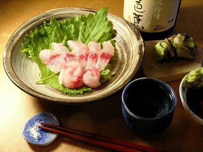 刺身“伊佐木”鱼