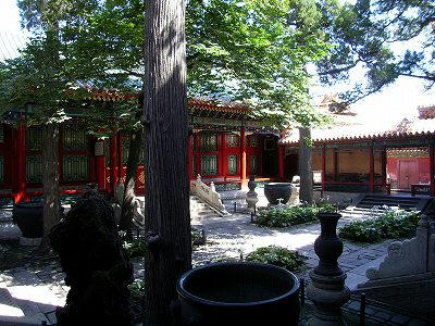 东六宫的院子