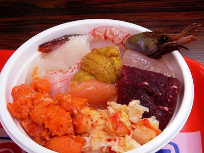 钏路“胜手丼”
