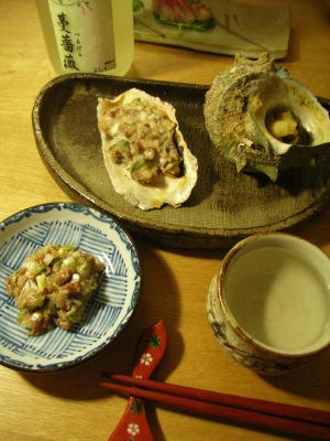 “なめろう”和“さんが焼き”
