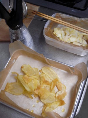 “回锅”炸薯片
