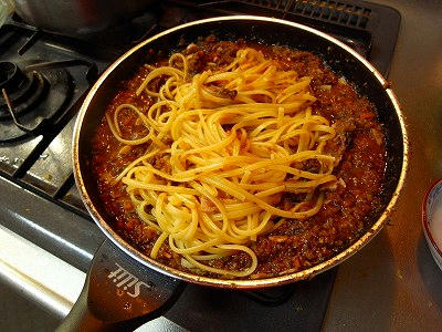 Linguine alla Bolognese