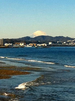 富士山@走水海岸