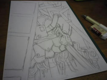 下書き2枚目