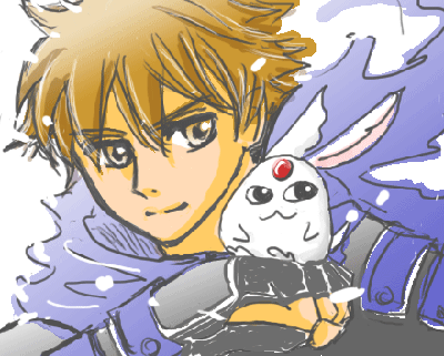 小狼とモコナ