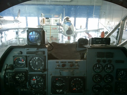 エアパーク T-2操縦席
