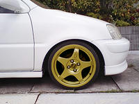 OZホイールブロンズカラー