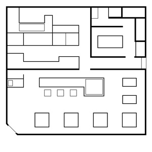 店内見取図
