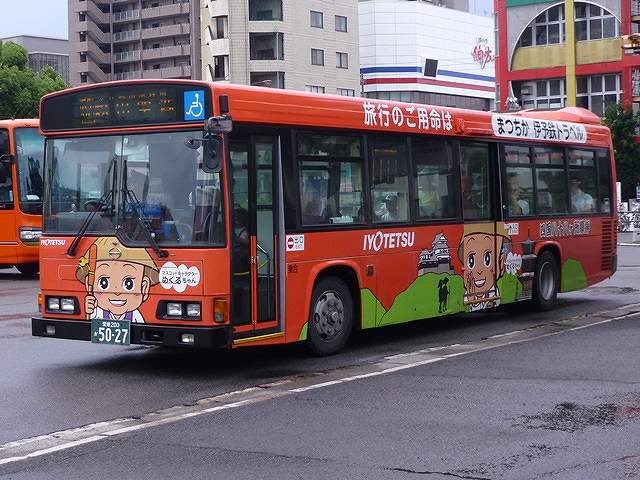 伊予鉄道のバス２０１７ その３ 風見鶏は啼いているのか