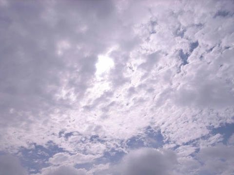雨上がりの空