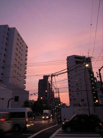 夕焼け空