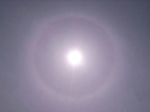 綺麗な暈