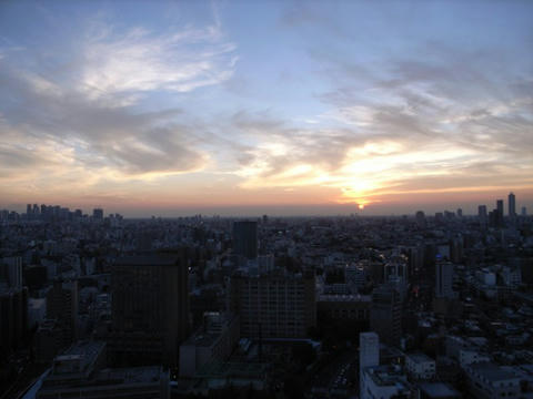 日の入り