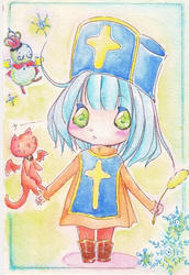 DQ3女の子僧侶