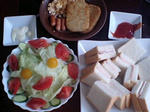 朝食はしっかりと。