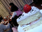 ケーキに夢中