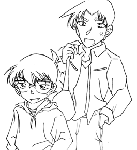 コナン＆平次：下絵版