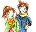蘭＆和葉：着色版