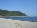 海岸独り占めー！