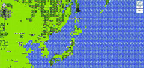 ドラクエ風日本地図!