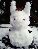 節分鬼雪だるま